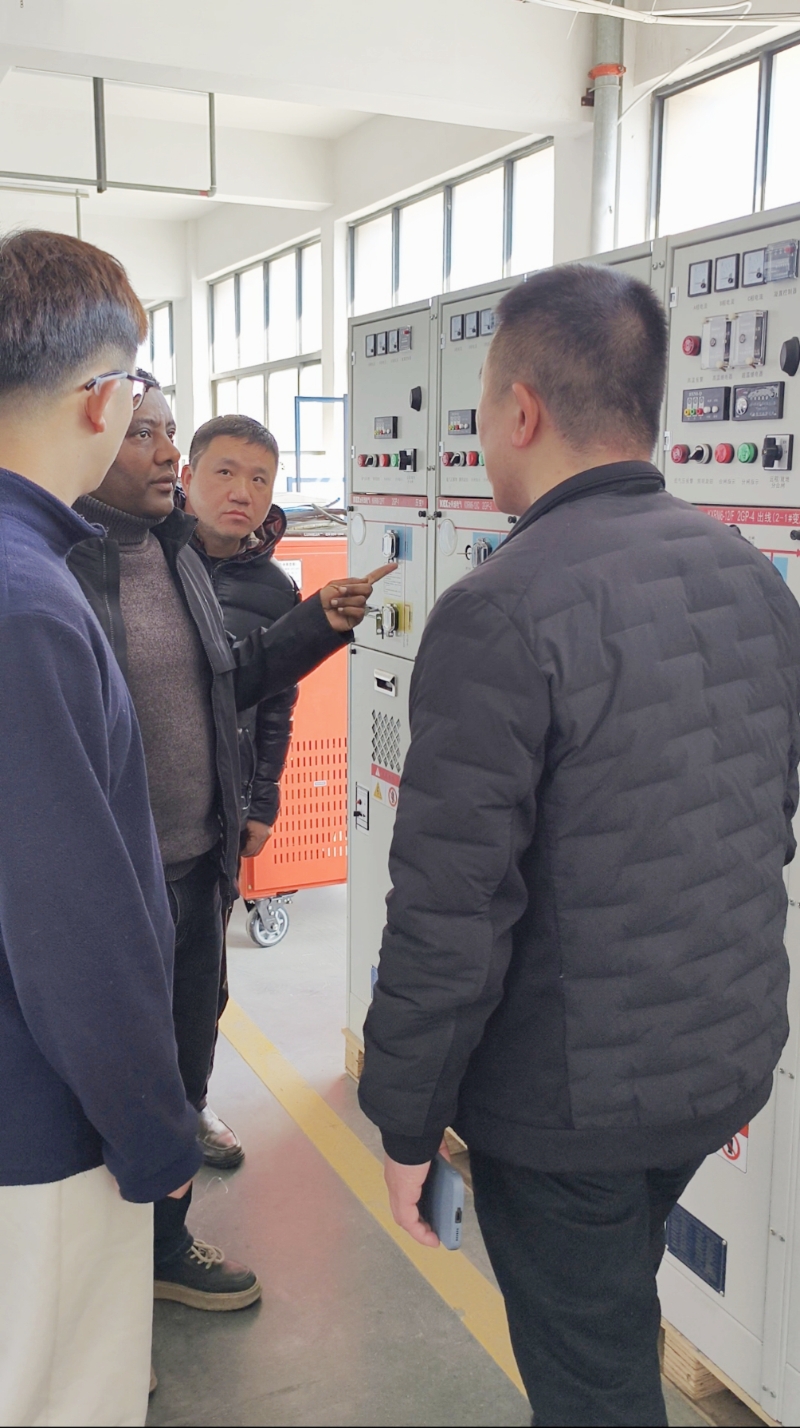 EEU-eksperter besøgte Kexun for 20 sæt understationsprogram