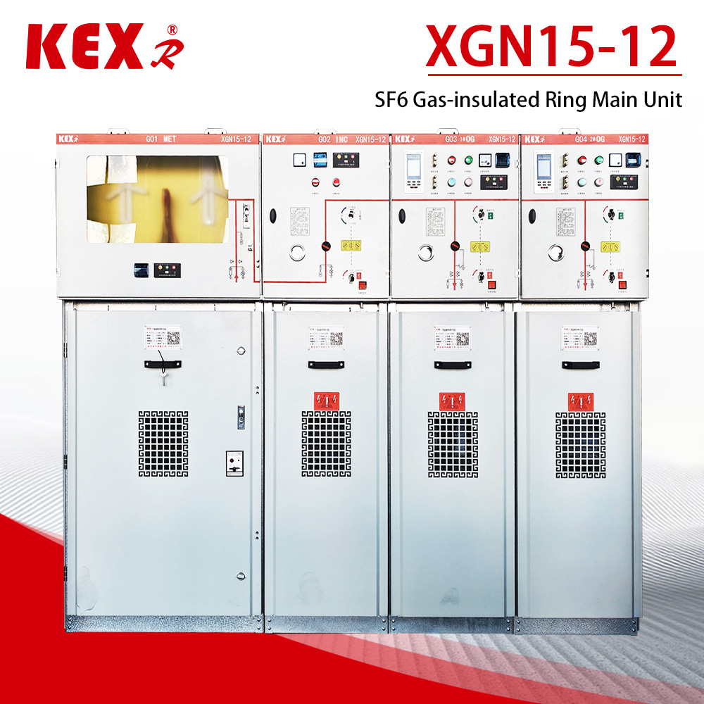 50 sæt XGN15-12 SF6 Ring Hovedenhedsskab i masseproduktion