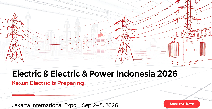 Kexun Electric forbereder sig på at deltage i Electric & Power Indonesia 2026 i september
