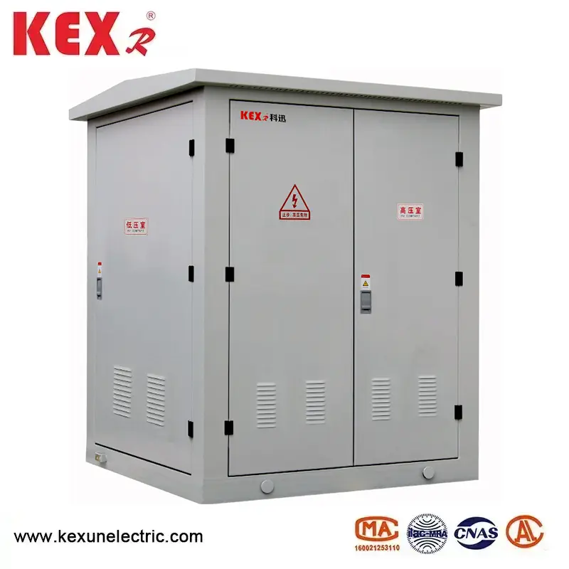 3Fase PAD-monteret substation
