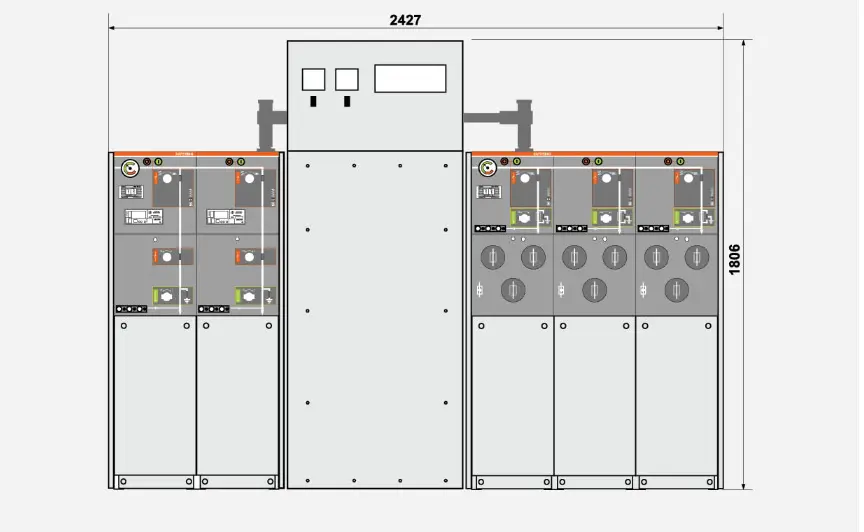 All Enclosed Insulated Gas Cabinet