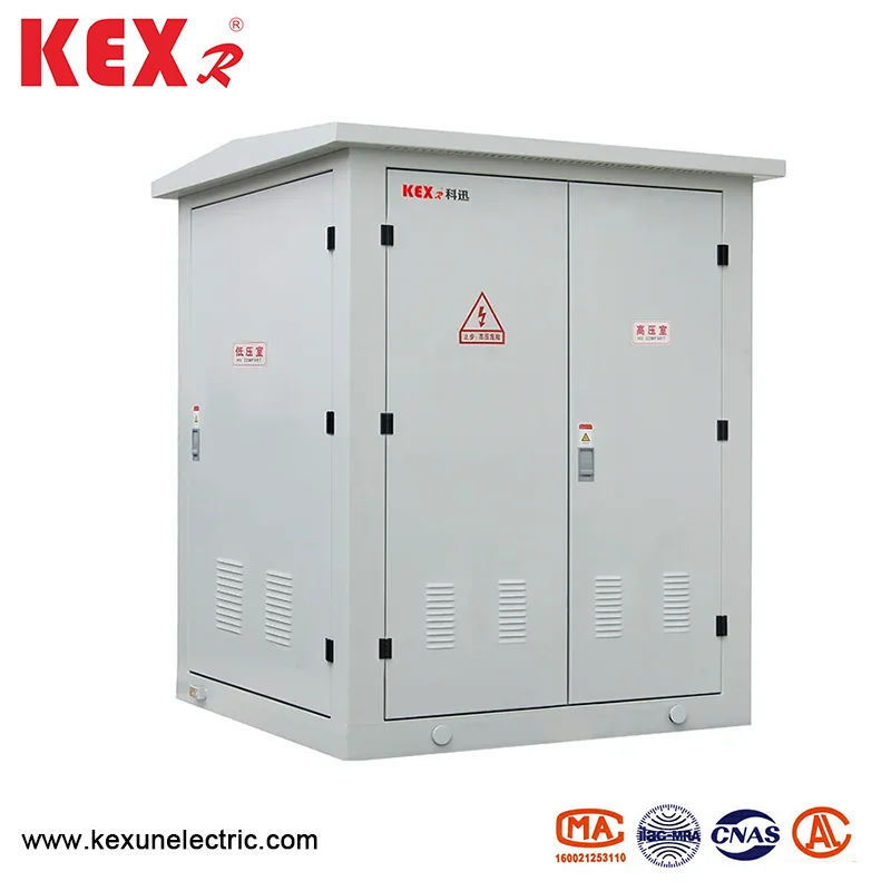 Miniaturiseret europæisk kassetype substation